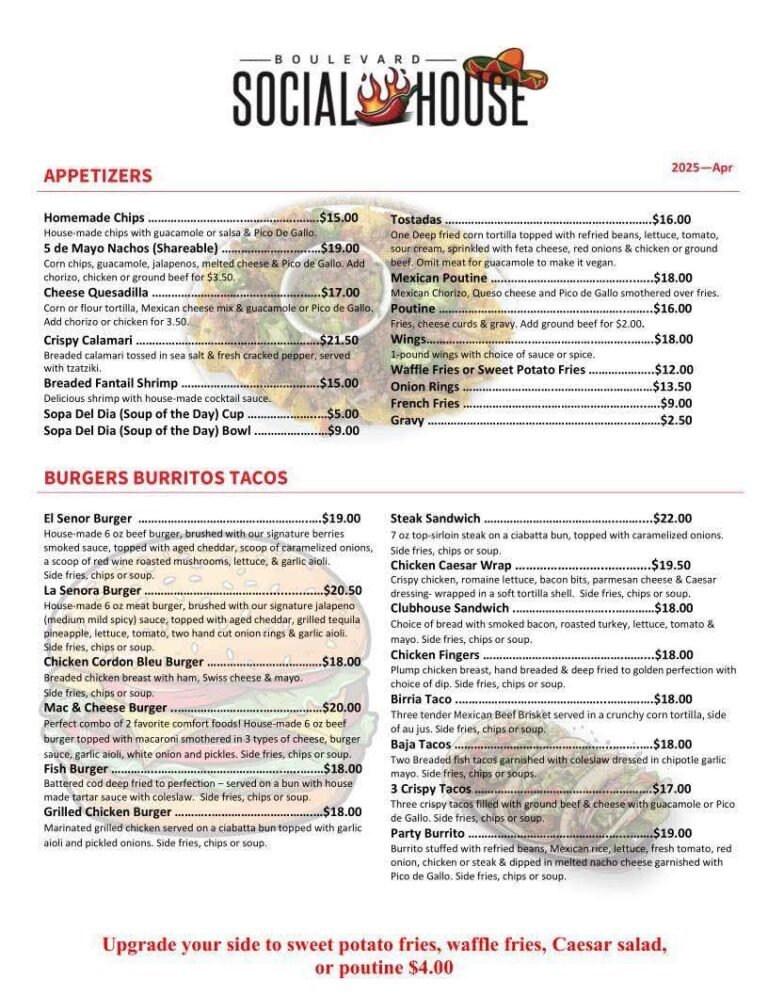 boulevard social house menu 1 768x994